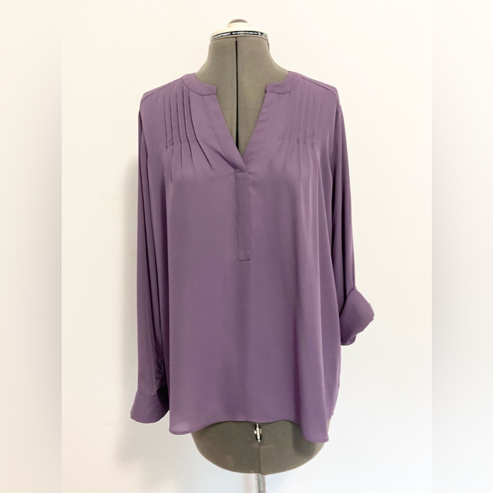 Simply Vera by Vera Wang Purple Blouse